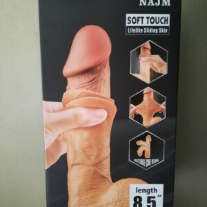 Dildo Pellizcable 8.5¨ Najm