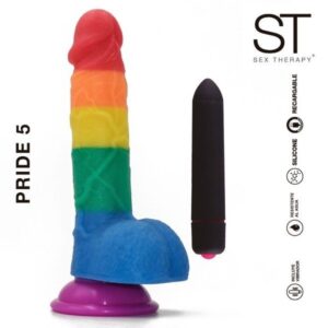 Dildo Pride 5 ST Premiun + vibrador