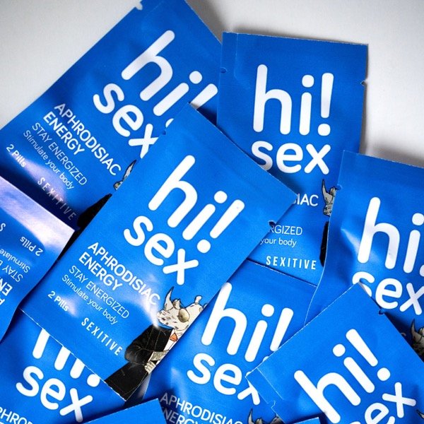 HI! SEX vigorizante masculino pack 2 CÁPSULAS - Image 2