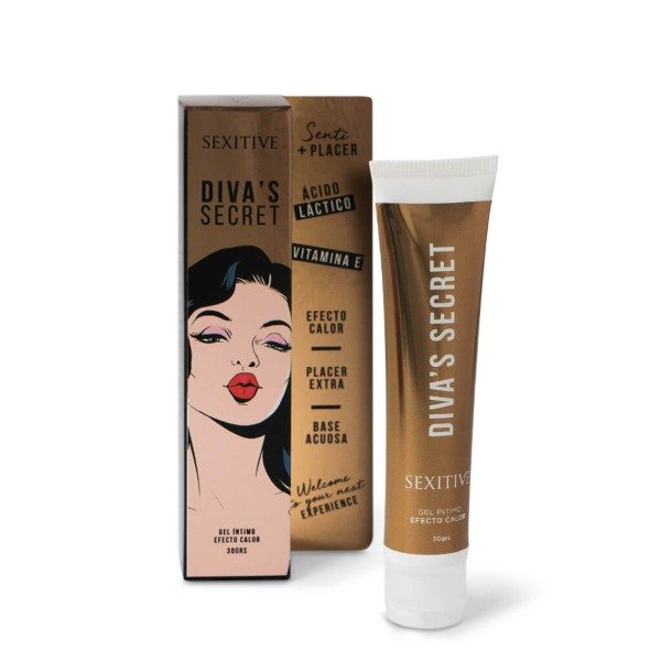 Gel íntimo Divas Secret - Efecto Calor 30g