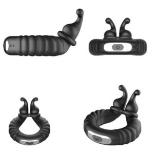 ANILLO PENNIS CON 10 MODOS DE VIBRACION Y SILICONA PREMIUM